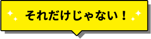 それだけじゃない！